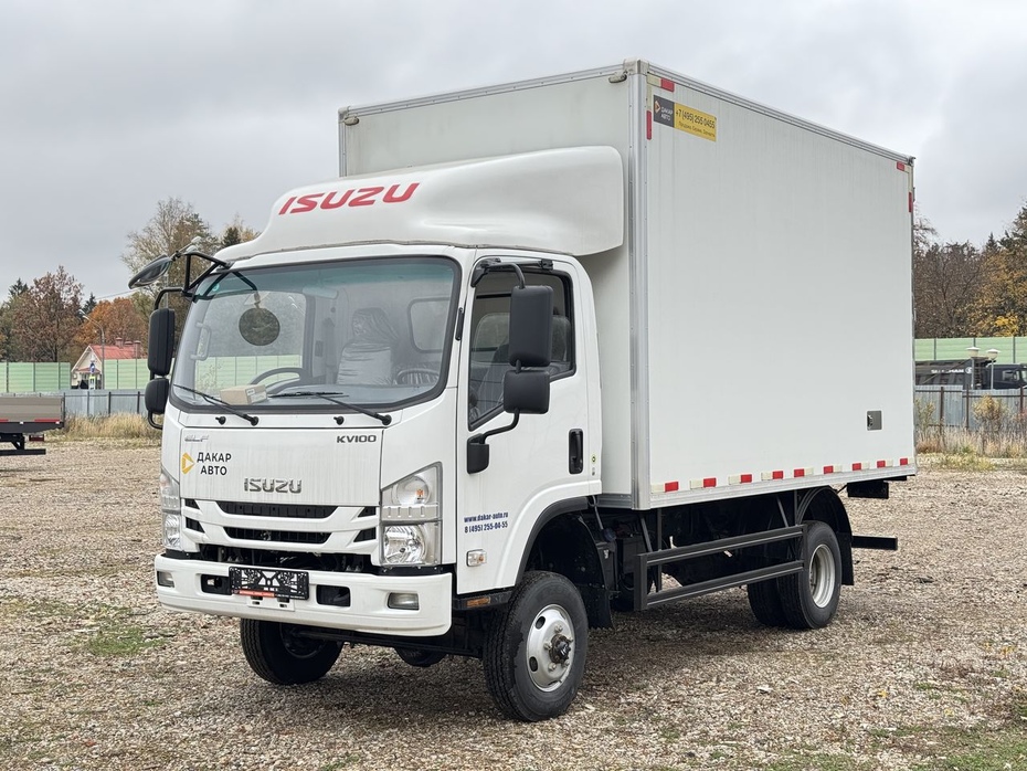 ISUZU KV100 4×4 (МРМ 3,5т) ИЗОТЕРМИЧЕСКИЙ ФУРГОН 4,2м С/П 50мм